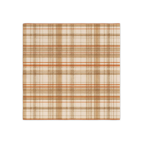 Autumn Plaid Cloth Napkins - Set of 4